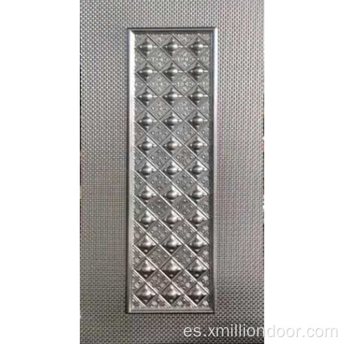 Piel de puerta de metal estampada de diseño clásico